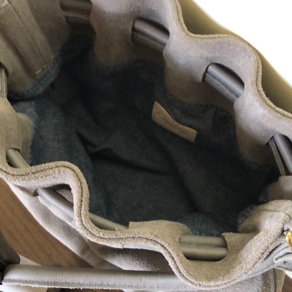 Clare Vivier Petit Henri Gray Suede NWT - Picture 3 of 7